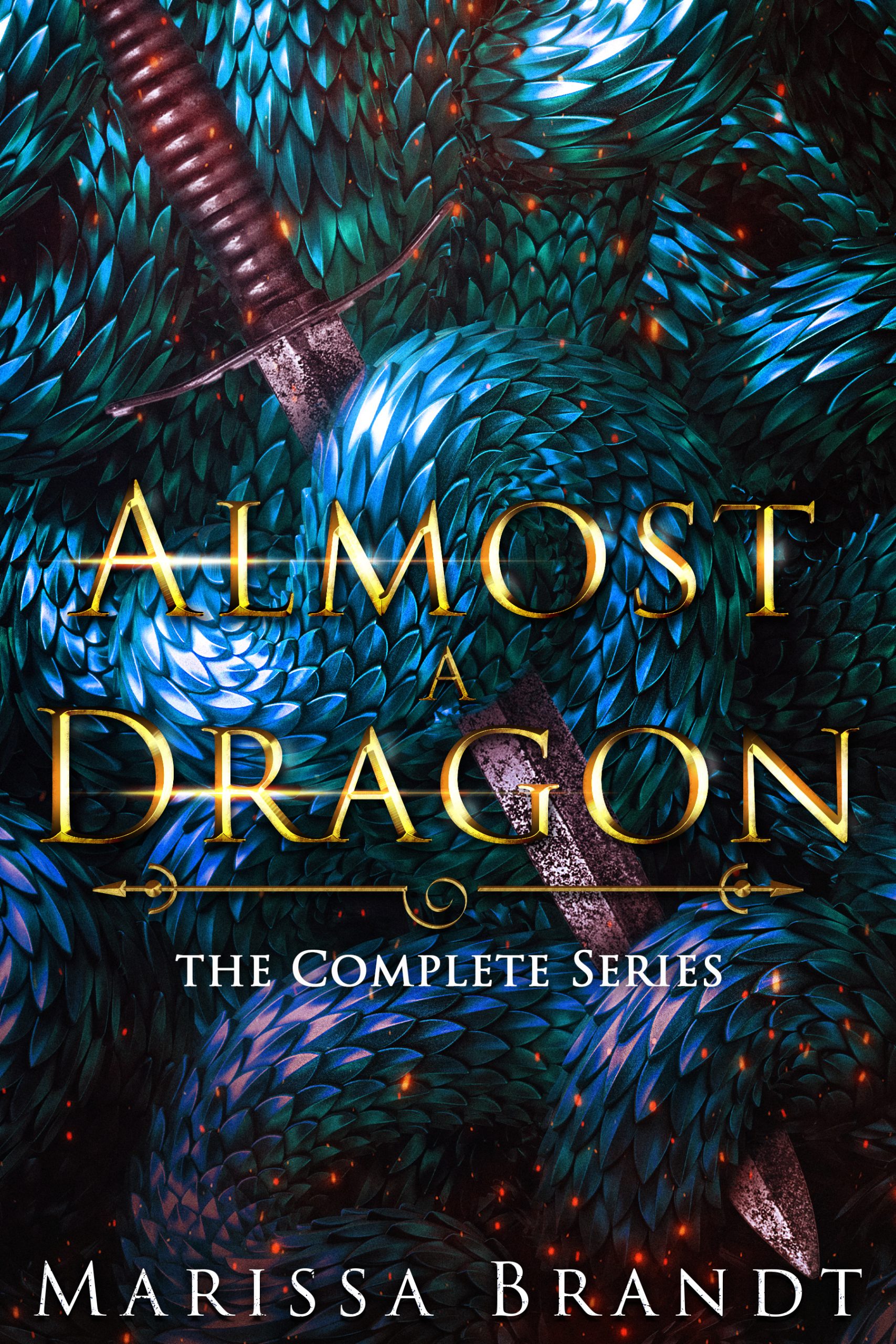 Almost a Dragon cover art book-cover