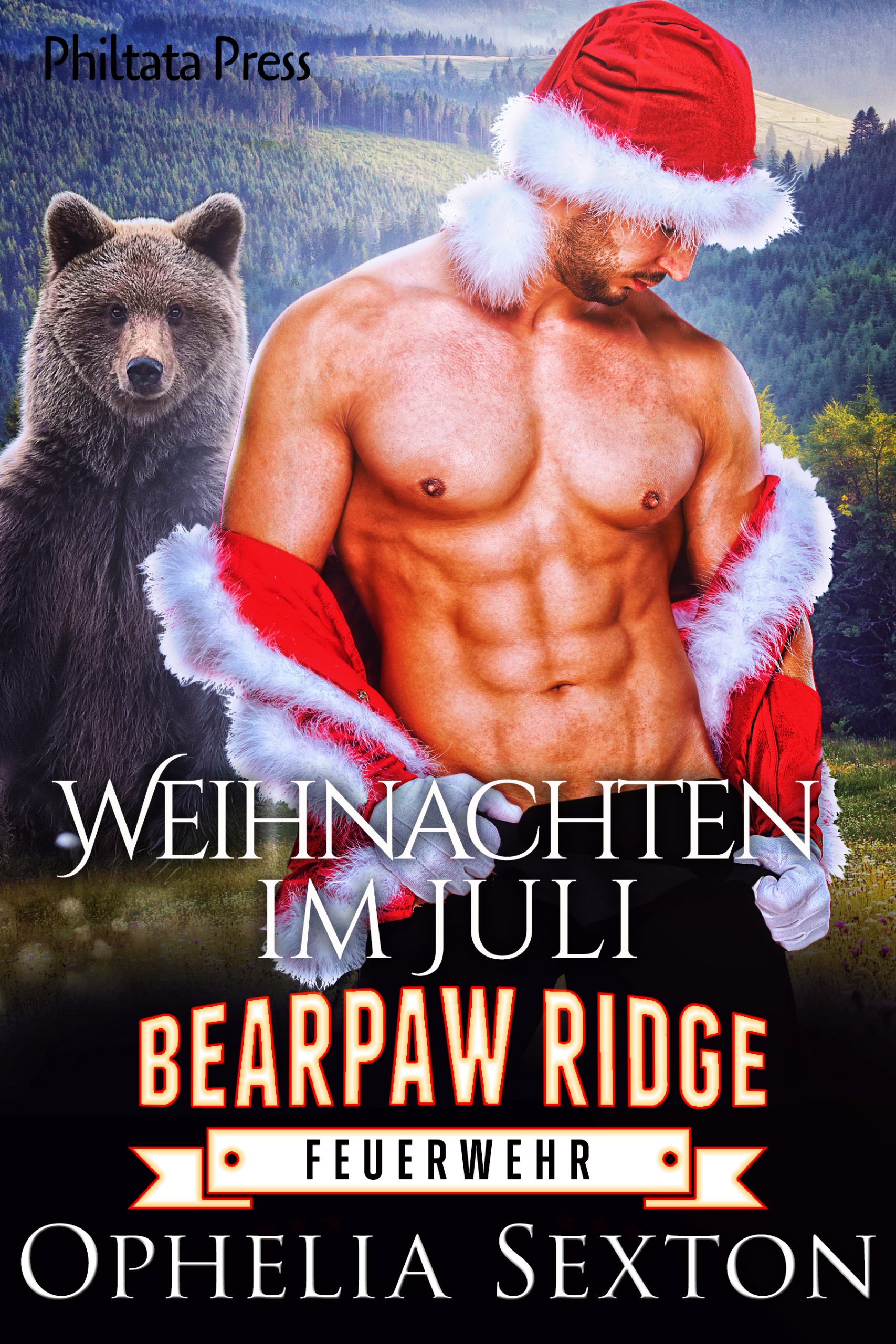 Christmas in July cover art in German