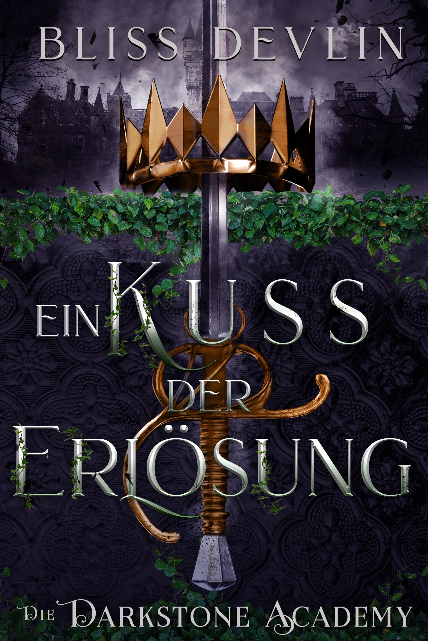 Cover art for the German edition of "A Kiss of Healing & Honor"