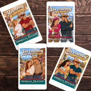 French book covers for Snowberry Springs series